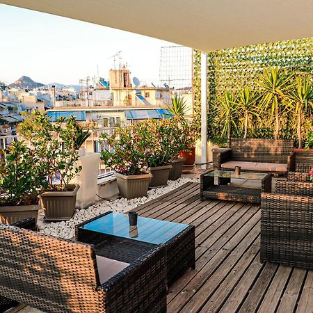 Renovated Studio With Roof Garden Access, 15 M Walk To Acropolis Lejlighed Athen Eksteriør billede